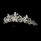 Silver Clear Headband Headpiece 9839