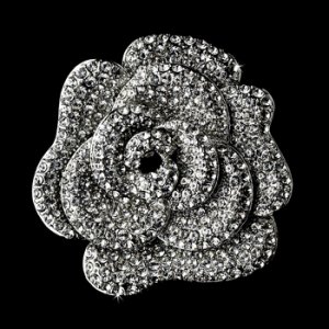 Silver Flower Brooch 113