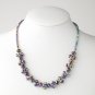 Multi Color Flower Necklace 7617