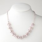 Pink Flower Necklace 7617