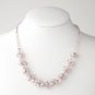 Pink Flower Necklace 7617