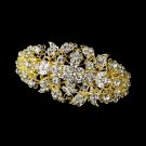 Gold Clear Barrette 8335