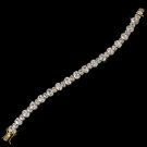 Bracelet 2244 Gold Cubic Zirconia