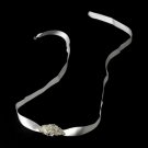 Silver Headband Headpiece 8428 (White or Ivory)