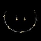 Ivory Child's Necklace Earring Set 7246