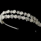 Crystal and Pearl Tiara Headband HP 9743