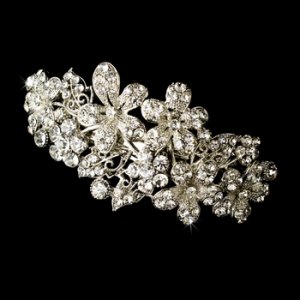 Barrette 5040 Silver Clear