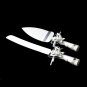 Classic Butterfly Bridal Wedding Cake Server Set 413