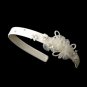 Pretty Flowergirl Headband HP 506 White or Ivory