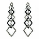 Smoked Black Earring Set 1057