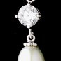 Silver Pearl Earring Set 3592