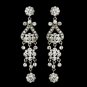 Silver Clear Earring Set 1033