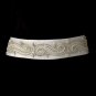 Pearl & Rhinestone Wedding Sash Bridal Belt 16 (White or Ivory)