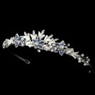 Royal Blue Tiara Headpiece 8100