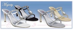 Majesty Elegant Rhinestone Evening Shoe