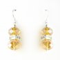 Topaz Silver Clear Earring Set 7618
