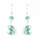 Emerald Green Dangle Earring Set 7619