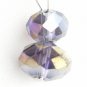 Purple AB Dangle Earring Set 7619