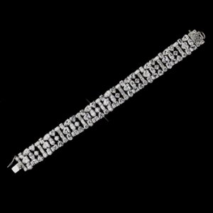Silver CZ Bracelet 2673
