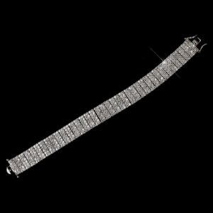 Silver CZ Bracelet 2734