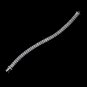 Silver CZ Tennis Bracelet 8641