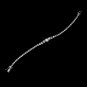 Silver CZ Bracelet 8643