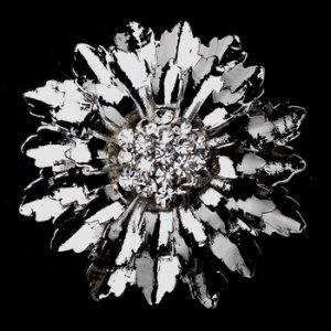 Silver Flower Brooch 148