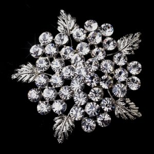 Silver Flower Brooch 149