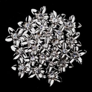 Silver Flower Brooch 152