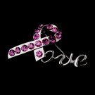 Breast Cancer "Love" Brooch 153