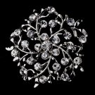Silver Leaves Brooch 155