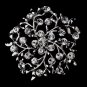 Silver Leaves Brooch 155