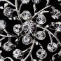Silver Leaves Brooch 155