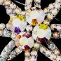 AB Flower Brooch 166