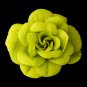 * Green Flower Hair Clip with Brooch Pin 480