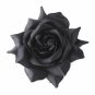 *Black Flower Hair Clip with Brooch Pin 481