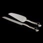 Silver Stainless Steel Cake Server Set 5585
