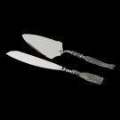 Silver Plated Tassel Design Cake Server Set 86361