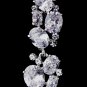 Silver Clear CZ Earrings 1301