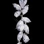 Silver Clear CZ Earrings 1303