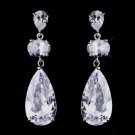 Silver CZ Earrings 1900