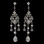 Silver CZ Earrings 1972