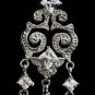 Silver CZ Earrings 1972