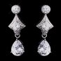 Silver CZ Earrings 5559