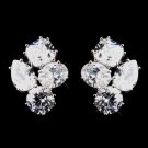 Silver CZ Earrings 5972