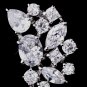 Silver CZ Earrings 8638