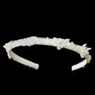 Pearl Flower Girl Headband 505 (White or Ivory)