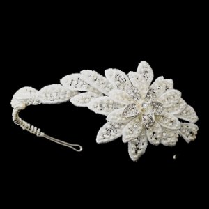 Pearl Side Accented Headpiece 655