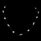 White AB Austrian Crystal Necklace 8370