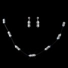 Berry Blue Necklace & Earring Set 206
